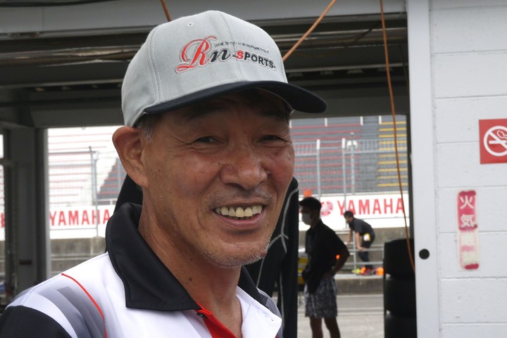 第4戦～6戦ともマスタークラスでポールポジションを決めた植田正幸（Rn-sports）