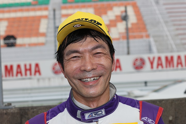 マスタークラスで優勝した今田信宏（JMS RACING）