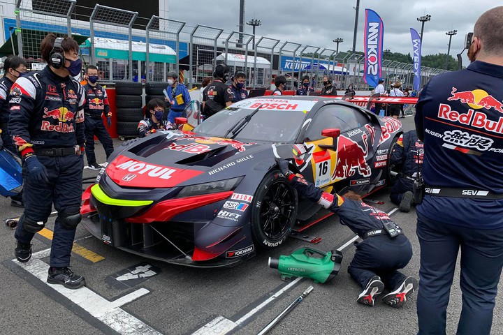 GT500クラス決勝3位は武藤英紀／笹原右京組（Red Bull MOTUL MUGEN NSX GT）