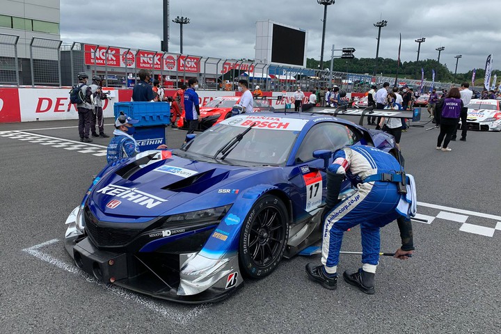GT500クラス優勝は塚越広大／ベルトラン・バゲット組（KEIHIN NSX-GT）