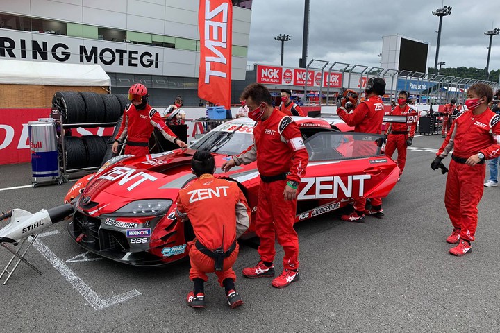 GT500クラス決勝2位は立川祐路／石浦宏明組（ZENT GR Supra）