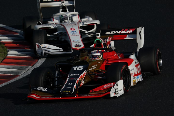 決勝レース: 野尻智紀 vs 福住仁嶺