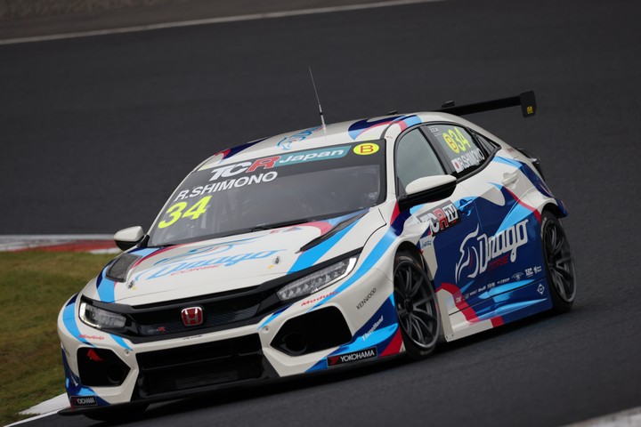 予選3位でブロンズクラスポールポジションの下野璃央（Drago CORSE）