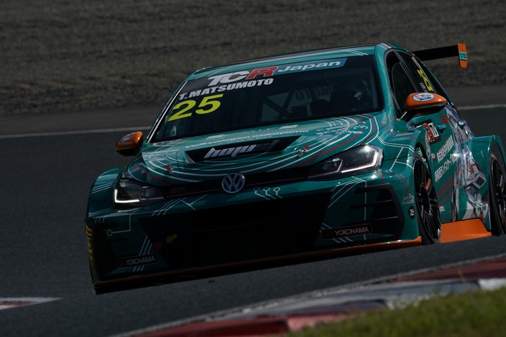 決勝2位は松本武士（Volkswagen RT with TEAM WAKAYAMA）