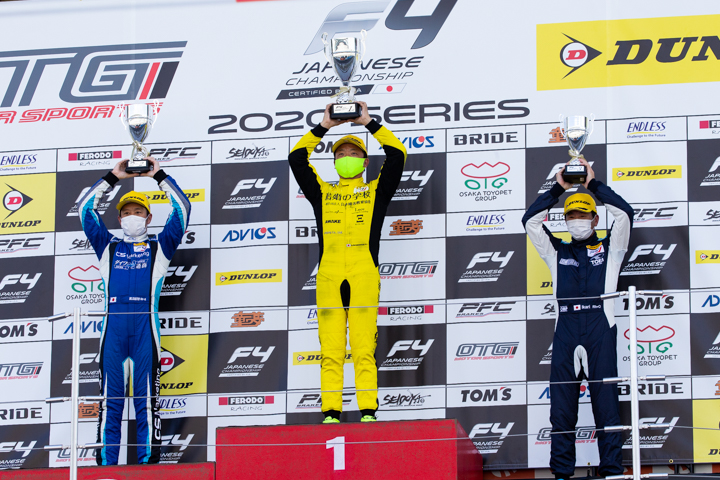 インディペンデントカップの表彰式