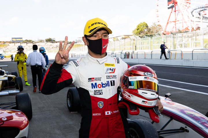 優勝した平良響（TGR-DC Racing School）