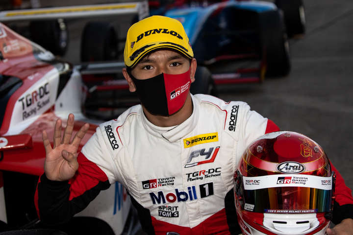 優勝は平良響（TGR-DC Racing School）