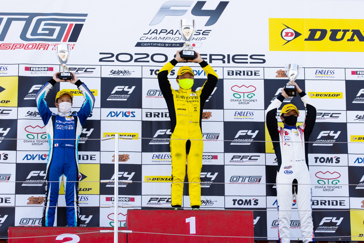 インディペンデントカップの表彰式