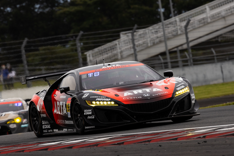 GT300クラス決勝2位は高木真一／大湯都史樹組（ARTA NSX GT3）