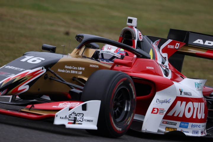 フリー走行: 野尻智紀（TEAM MUGEN SF19）