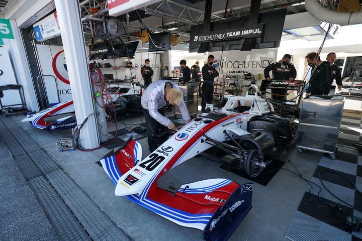 公式予選: 平川亮（ITOCHU ENEX TEAM IMPUL SF19）
