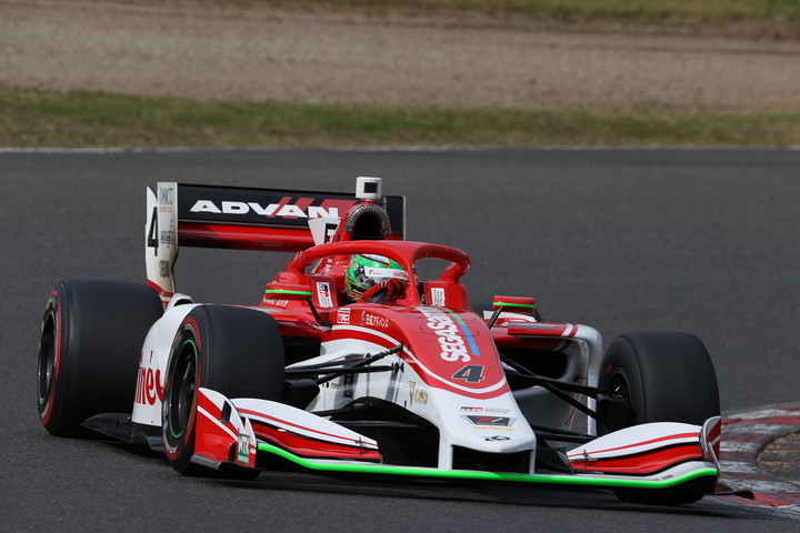 予選3位はサッシャ・フェネストラズ（ORIENTALBIO KONDO SF19）