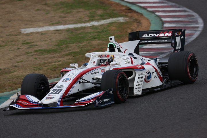 決勝2位は平川亮（ITOCHU ENEX TEAM IMPUL SF19）