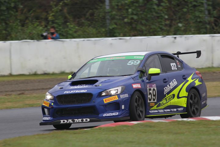 ST-2クラス優勝は大澤学／後藤比東至／石坂瑞基組（DAMD MOTUL ED WRX STI）