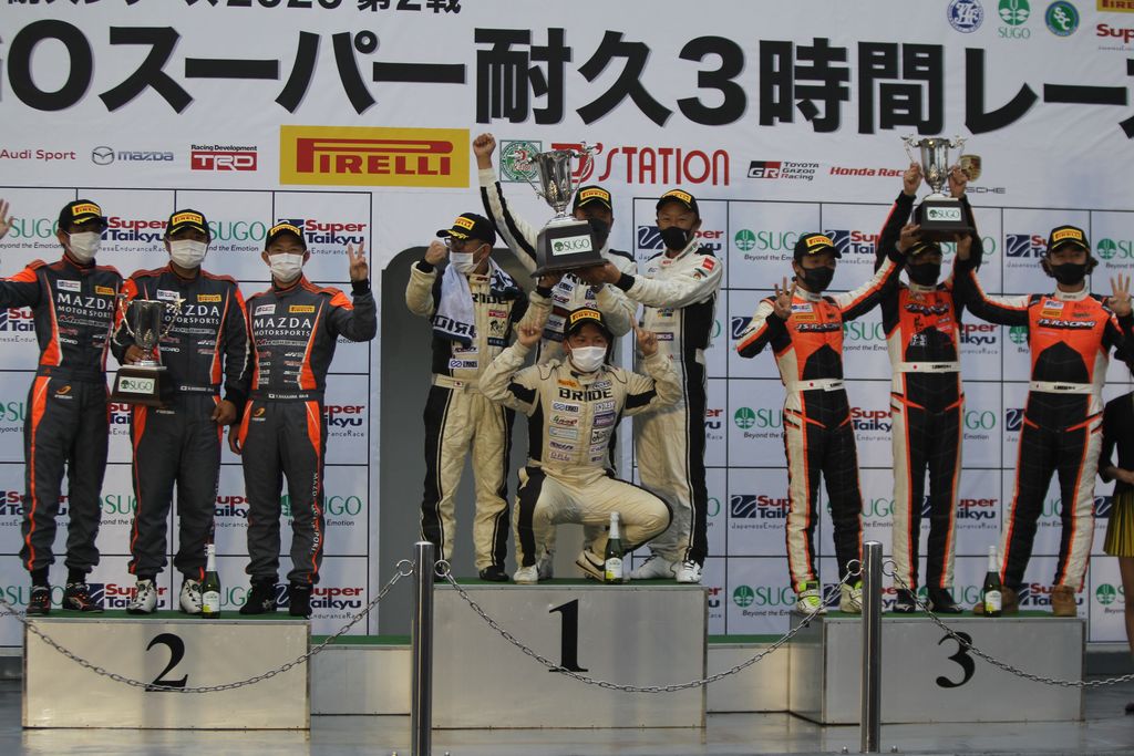 ST-5クラスの表彰式