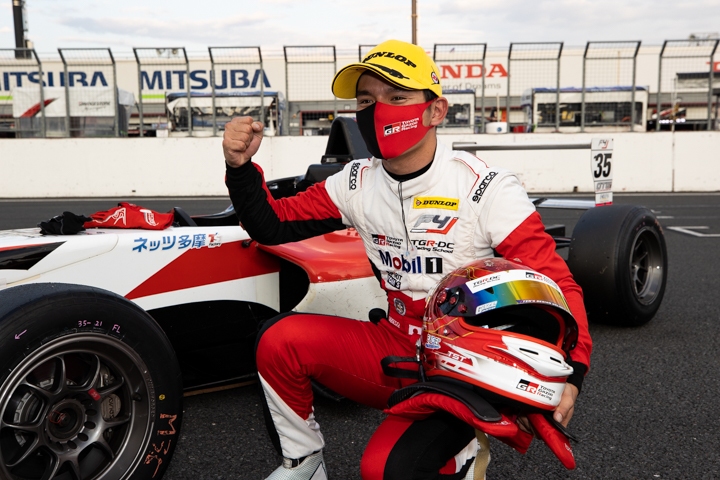 優勝した平良響（TGR-DC Racing School）