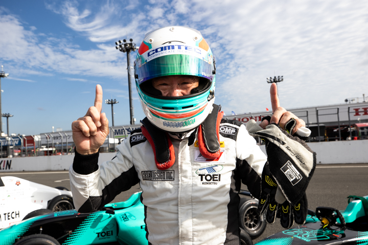 インディペンデントカップで優勝したIKARI（Bionic Jack Racing）