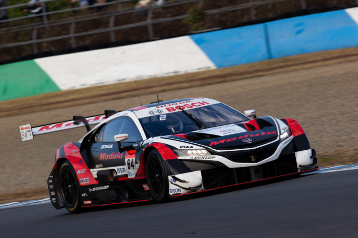GT500クラス決勝2位は伊沢拓也／大津弘樹組（Modulo NSX-GT）