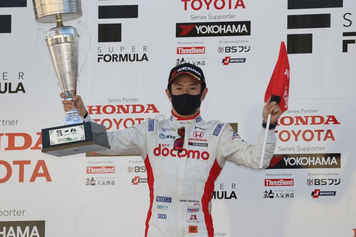 決勝2位の山本尚貴（DOCOMO TEAM DANDELION RACING）