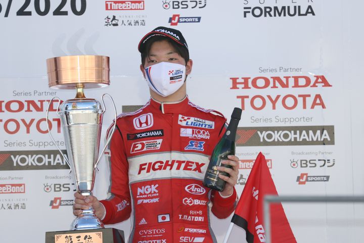 決勝3位の名取鉄平（TODA RACING）