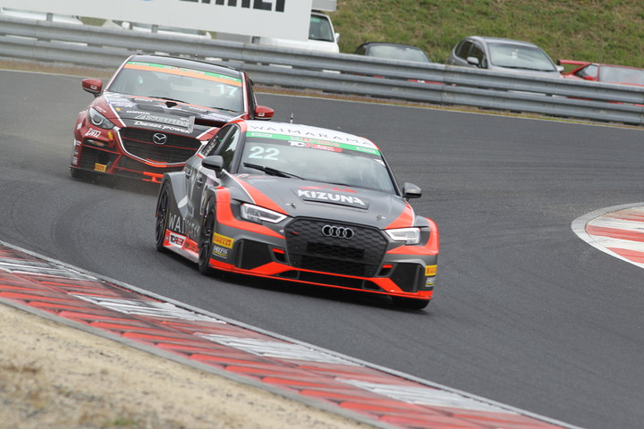 ST-TCRクラス優勝はKIZUNA／千代勝正／安田裕信／大草りき組（WAIMARAMA KIZUNA Audi RS 3 LMS）
