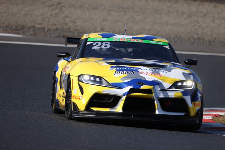 グループ1公式予選: 蒲生尚弥／豊田大輔／小倉康宏／河野駿佑組（ROOKIE Racing GR SUPRA）