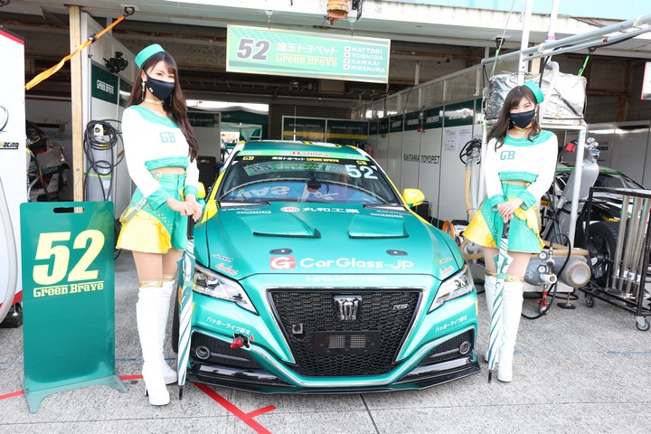 ピットウォーク: レースクイーン