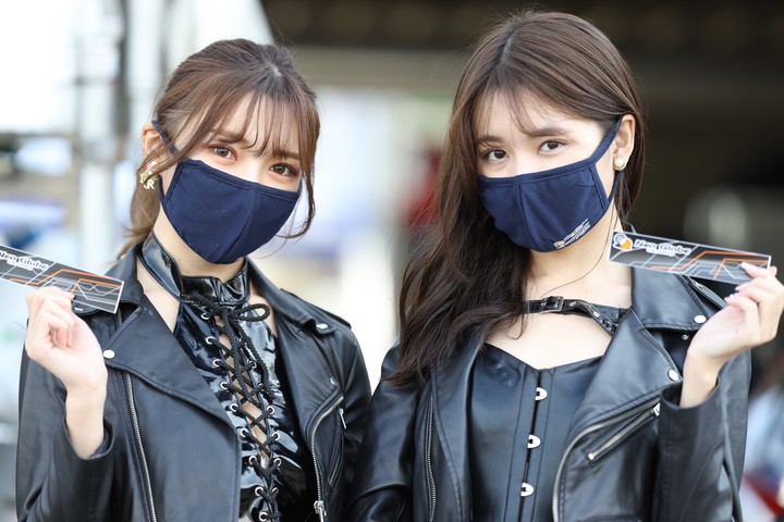 ピットウォーク: レースクイーン