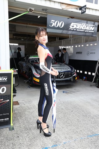 ピットウォーク: レースクイーン