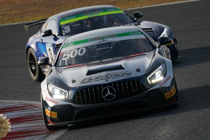 グループ1決勝: 大塚隆一郎／青木孝行／下垣和也／坂本祐也 組（5ZIGEN AMG GT4）