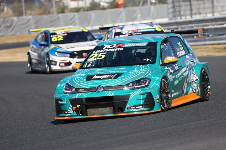 決勝3位は松本武士（Volkswagen RT with TEAMWAKAYAMA）