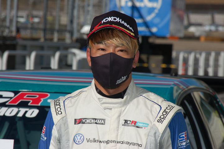 決勝2位の松本武士（Volkswagen RT with TEAMWAKAYAMA）