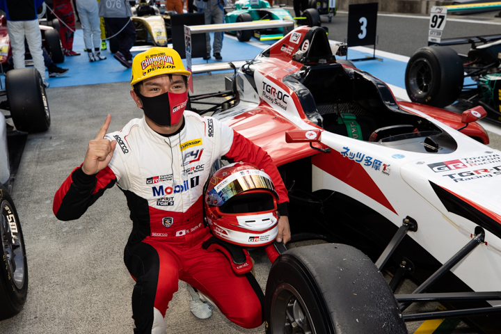 優勝した平良響（TGR-DC Racing School）