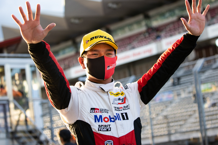 優勝した平良響（TGR-DC Racing School）