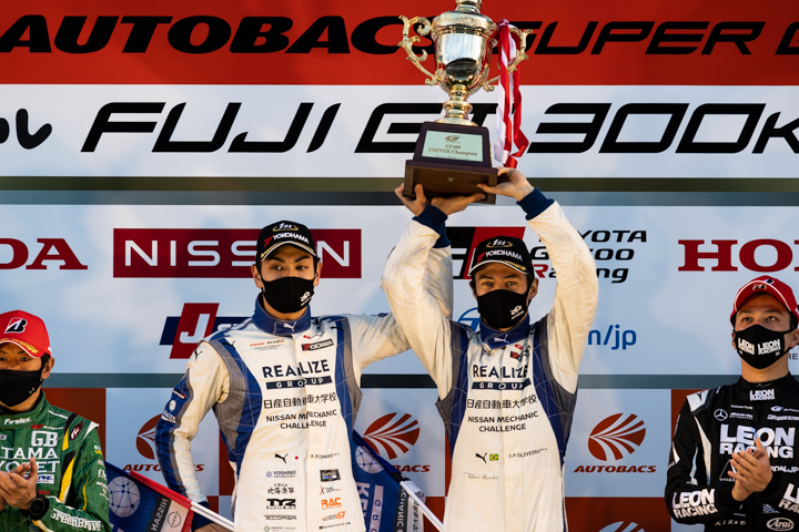 GT300クラスシリーズチャンピオンの藤波清斗／ジョアオ・パオロ・デ・オリベイラ組（KONDO RACING）