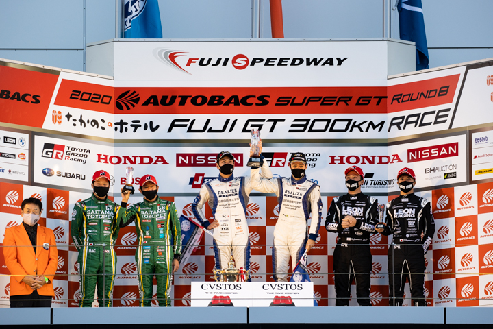 GT300クラスシリーズ表彰式