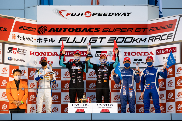 GT500クラスシリーズ表彰式