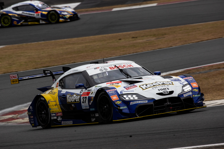 GT500クラス決勝2位は平川亮／山下健太組（KeePer TOM'S GR Supra）