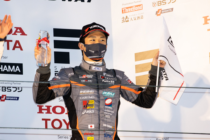 シリーズ3位の坪井翔（JMS P.MU/CERUMO･INGING）