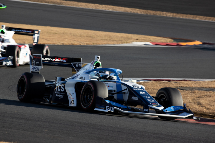 決勝2位は大湯都史樹（TCS NAKAJIMA RACING SF19）