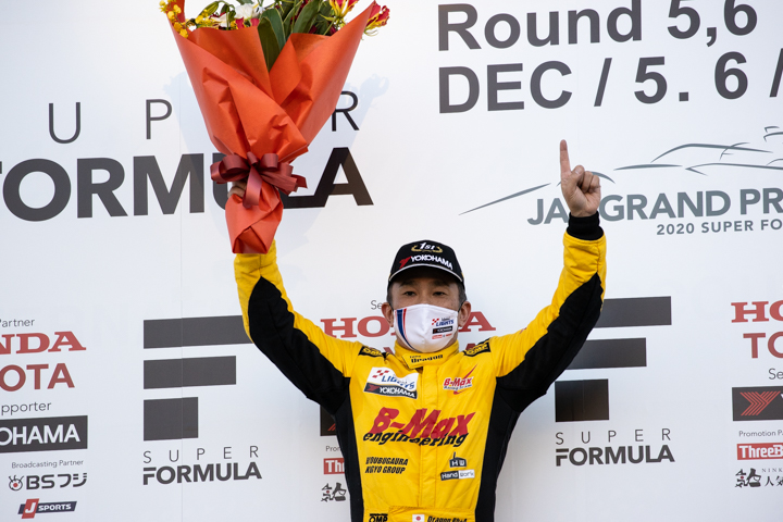 マスタークラスで優勝したDRAGON（B-MAX ENGINEERING）