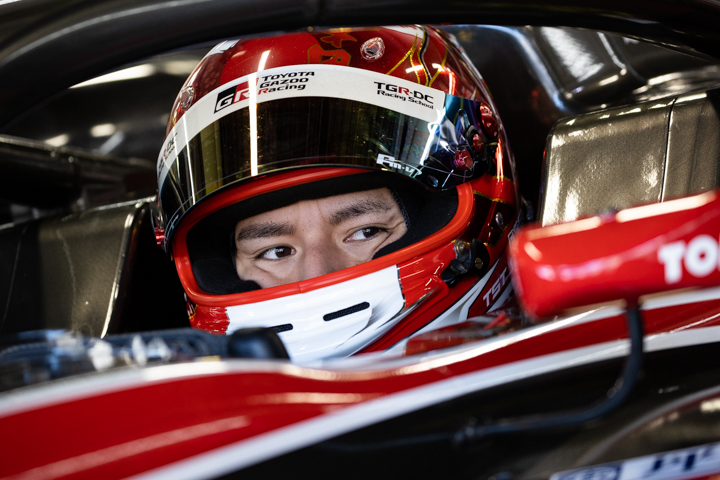 公式テスト富士: 平良響（COROLLA CHUKYO Kuo TEAM TOM'S）