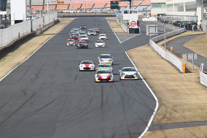 ST4及ST5組的起步情況 (Picture: Motorsport Forum Japan)