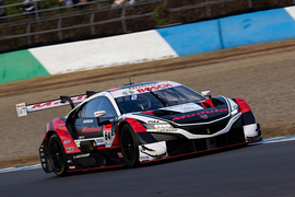 GT500クラス決勝2位は伊沢拓也／大津弘樹組（Modulo NSX-GT）