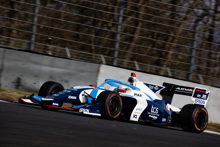 第2回公式合同テスト: 8位は山本尚貴（TCS NAKAJIMA RACING）