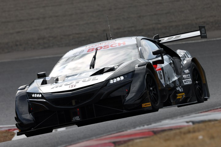 公式テスト岡山: 笹原右京／大湯都史樹組（Red Bull MOTUL MUGEN NSX GT）