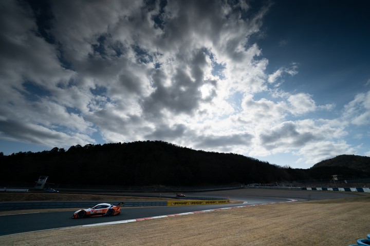 公式テスト岡山: 関口雄飛／坪井翔組（au TOM'S GR Supra）