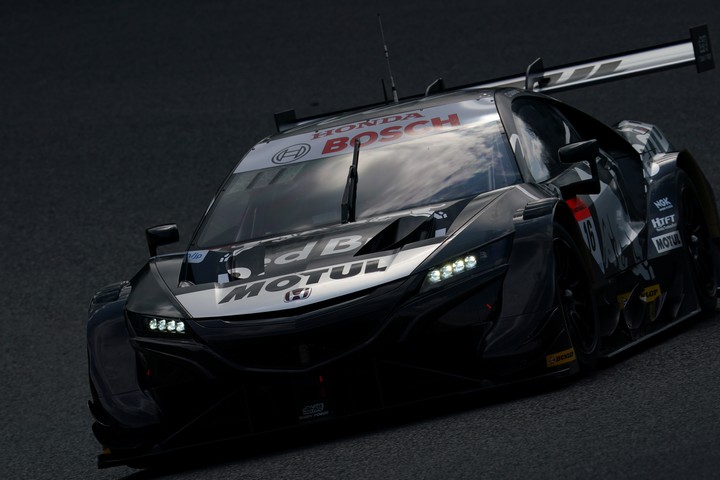 公式テスト岡山: 笹原右京／大湯都史樹組（Red Bull MOTUL MUGEN NSX GT）