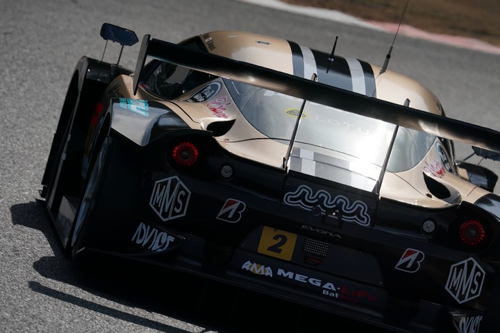 公式テスト岡山: 加藤寛規／阪口良平組（muta Racing Lotus MC）