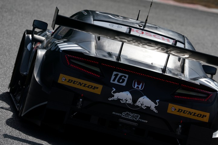 公式テスト岡山: 笹原右京／大湯都史樹組（Red Bull MOTUL MUGEN NSX GT）